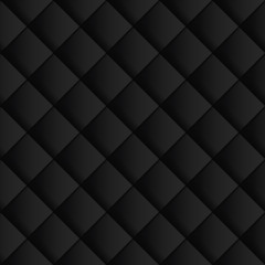 Fototapeta na wymiar Black & Grey geometric circular abstract seamless pattern background