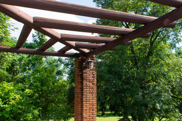 Round light bulbs for illumination at night