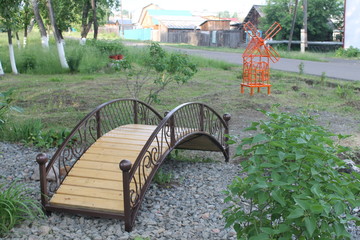 Мостик и мельница