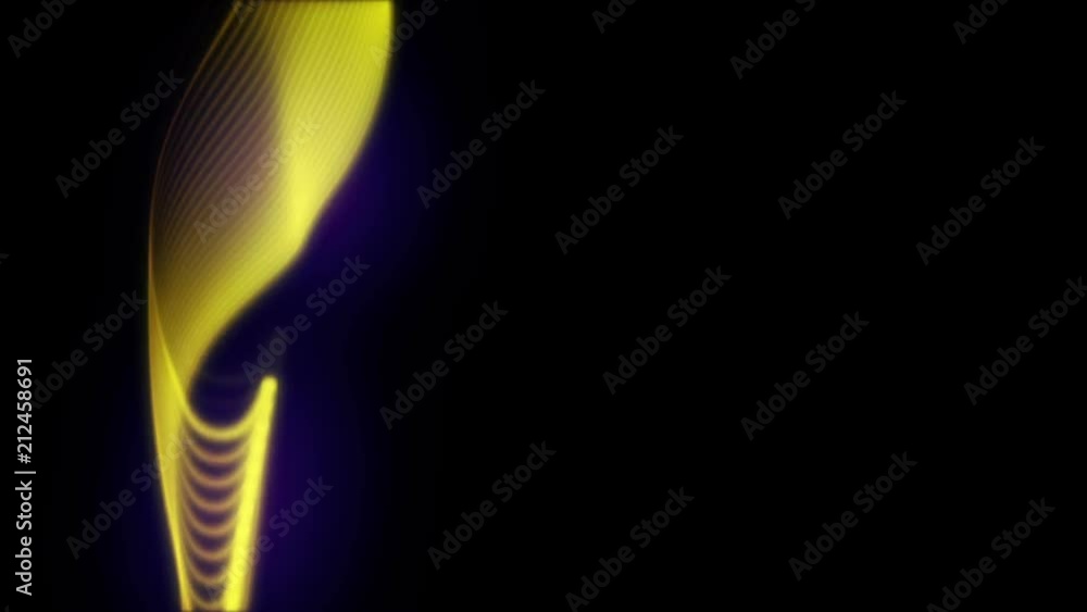 Poster motion lines wavy float dance with light background