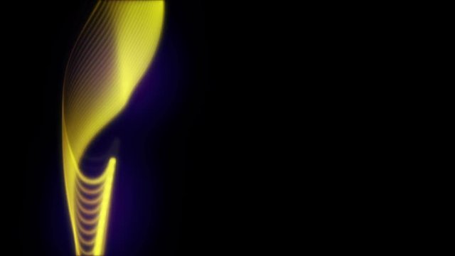 Motion Lines Wavy Float Dance With Light Background