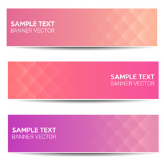 Abstract beautiful banner color gradient background