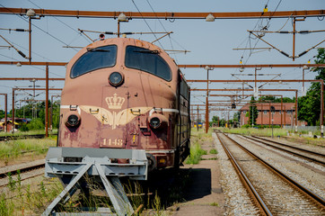 Bahnhof Padborg in Dänemark