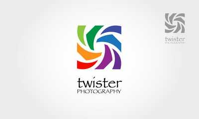 Creative abstract vector logo design template, template propeller fan business icon of company identity symbol concept