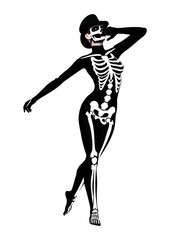 3D Rendering Halloween Party