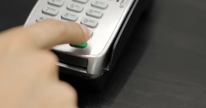 Using Credit Card Terminal with PIN in Store