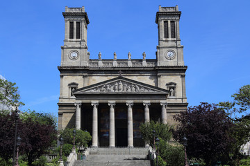 Obraz premium Saint Vincent de Paul church in Paris