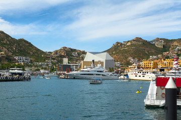 Paisaje de la marina de Cabo San Luchas.