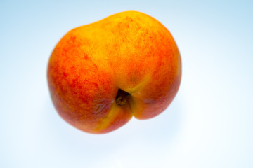 bright colorful fruits on a white background