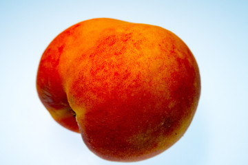 bright colorful fruits on a white background