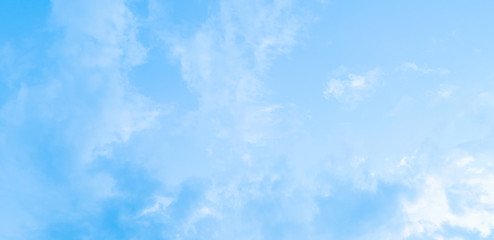 Clouds and blue sky Abstract background.