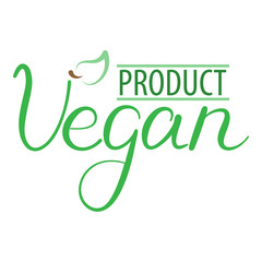 Illustration for food design. Hand written lettering for restaurant and cafe menu. Elements for labels, logos, badges, stickers or icons. Vegan product