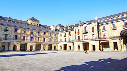 Fototapeta na wymiar Universidad Labora de Gijón en el Principado de Asturias, Asturias, España