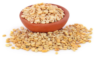 Peeled mung bean