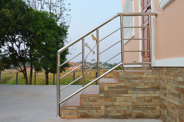 stainless steel handrail