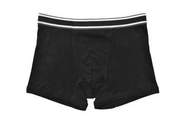 men underwear isolated on white
