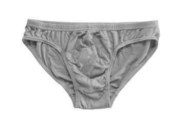 grey male underwear