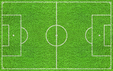 Plakat soccer field