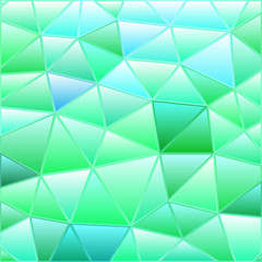 abstract vector stained-glass triangle mosaic background