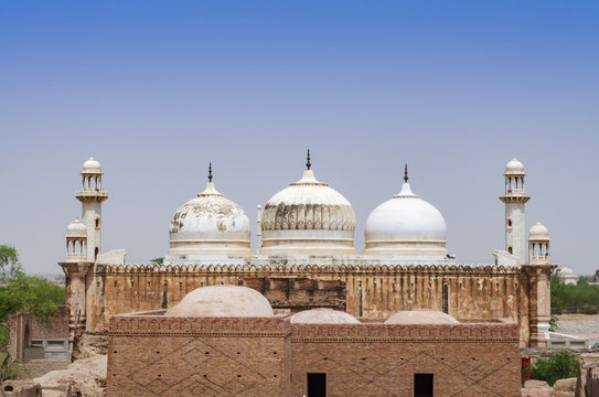 Abbasi Jamia mosque near Derawar Fort Bahawalpur Pakistan