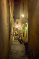 Street of Florence at night