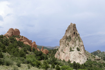 Fototapeta na wymiar Colorado Rock Formation