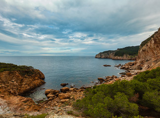 Summer sea bay (Spain).