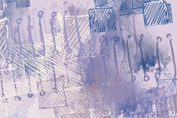 Contemporary art. Hand made art. Colorful texture. Modern artwork. Brushstrokes. Artistic background image. Abstract painting on canvas. Charcoal.