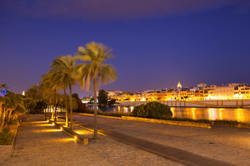 Obraz premium Seville at night, Spain / Panoramic view of the city