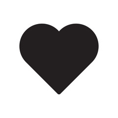 Icon love, like, heart. Logo, design, universal, business, social media. Pixel perfect. Vector Eps10.