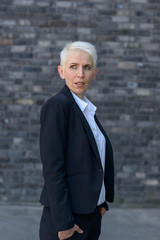 Business woman in suit