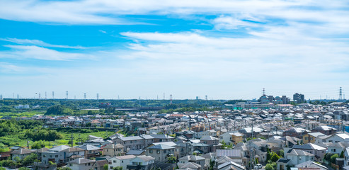 Obraz premium 住宅街