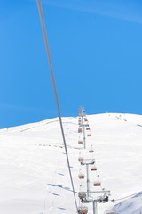 Winter in Bucegi Mountains at Sinaia, Cota 2000