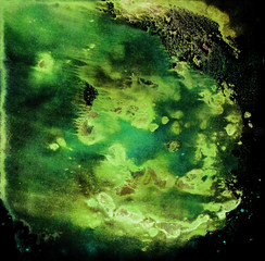 bright painted watercolor textures