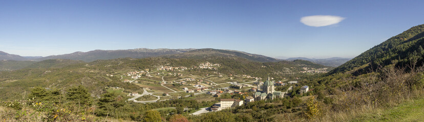 Fototapeta na wymiar Castelpetroso (IS) - Italia