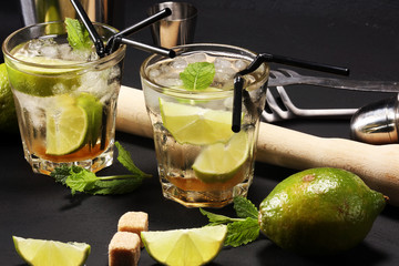 Lemon Fruit Lime Caipirinha of Brazil