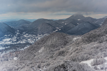 Fototapeta premium Winter landcsape