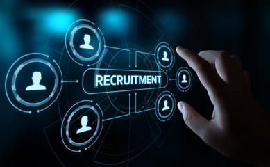 Recruitment Career Employee Interview Business HR Human Resources concept
