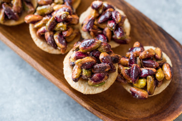 Mini Pistachio Tarts, Tartolet or Tartlets with Nuts