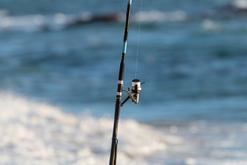 Obraz premium Fishing rod