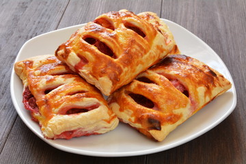 ciastka z truskawkami