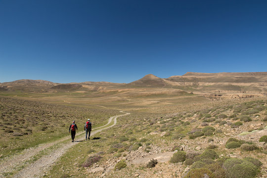 Hiking in Hezar Masjed Mountains, Khorasan, Iran