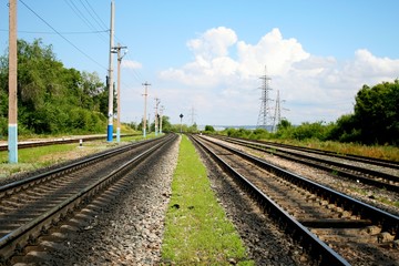 Fototapeta na wymiar railway II