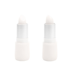 Vaseline lip balm stick pomade isolated