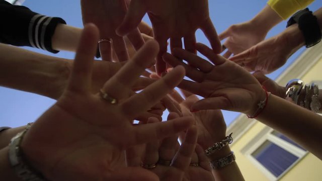 Togetherness team work dreamteam concept