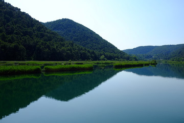 The Beautiful Krka river in Croatia