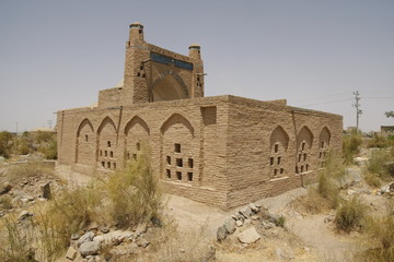 Fototapeta na wymiar Sufi tomb in Taybad, Iran