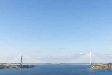 Obraz premium Yavuz Sultan Selim Bridge, Istanbul, Turkey