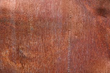 Rusted steel background