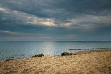 Beautiful landscape with sea